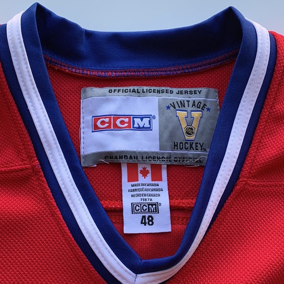 Vintage Patrick Roy Montreal Canadians CCM Jersey - Picture 5 of 11